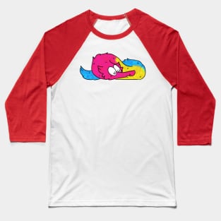 Pan Flag Worm Baseball T-Shirt